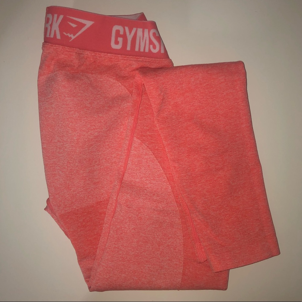 Gymshark Flex Leggings Coral Marl size small